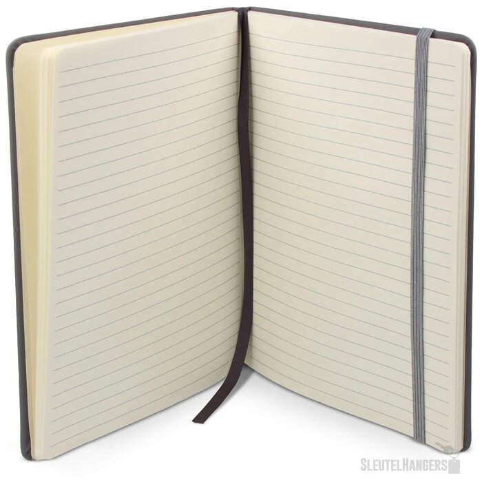 Notitieboek R-PET/PU A5 grijs