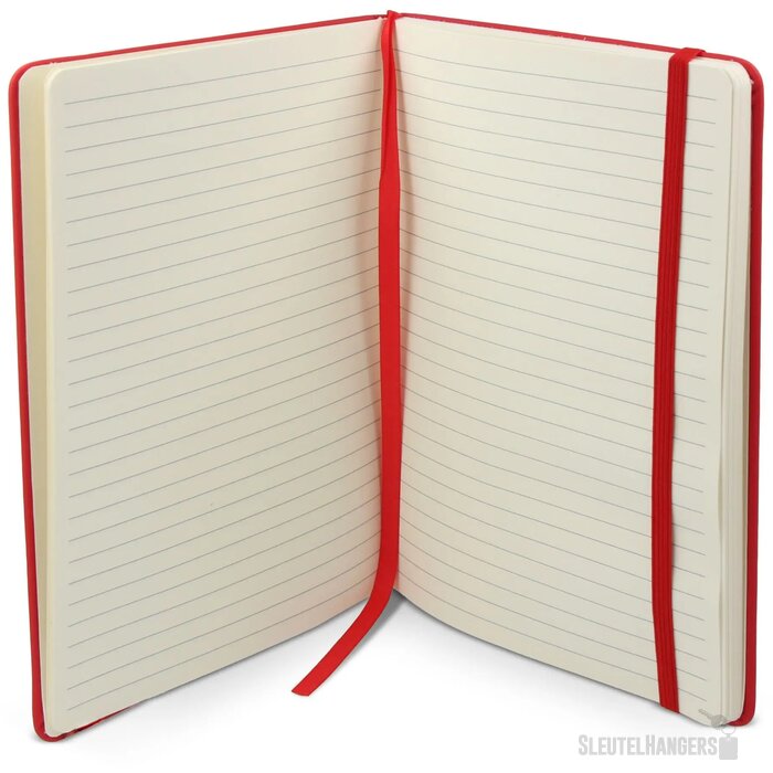 Notitieboek R-PET/PU A5 rood