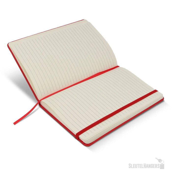 Notitieboek R-PET/PU A5 rood