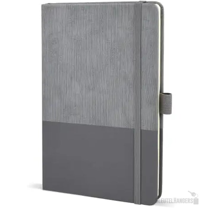 Notitieboek Thermo-leder A5 grijs