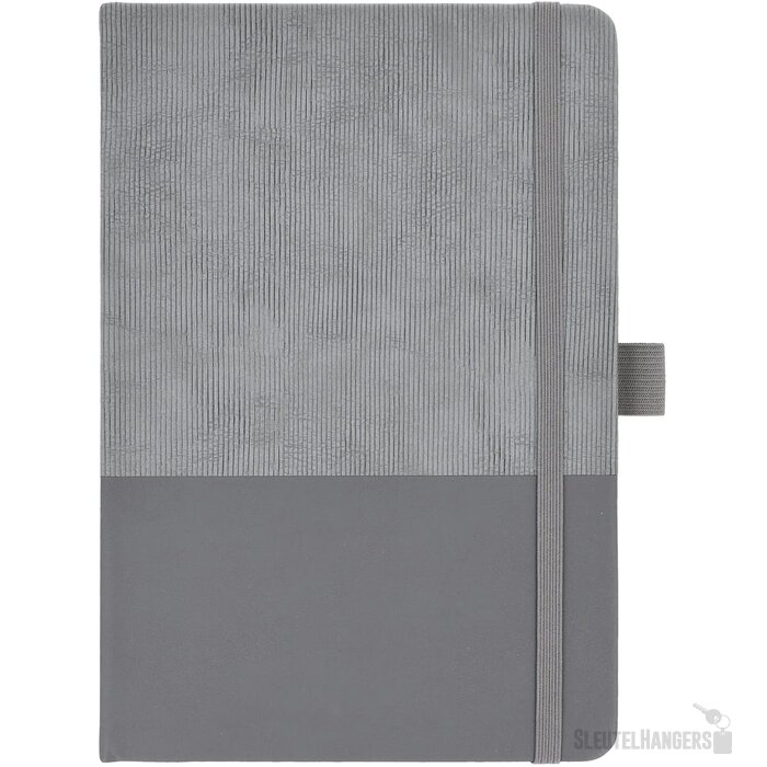 Notitieboek Thermo-leder A5 grijs
