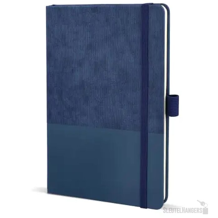 Notitieboek Thermo-leder A5 donkerblauw