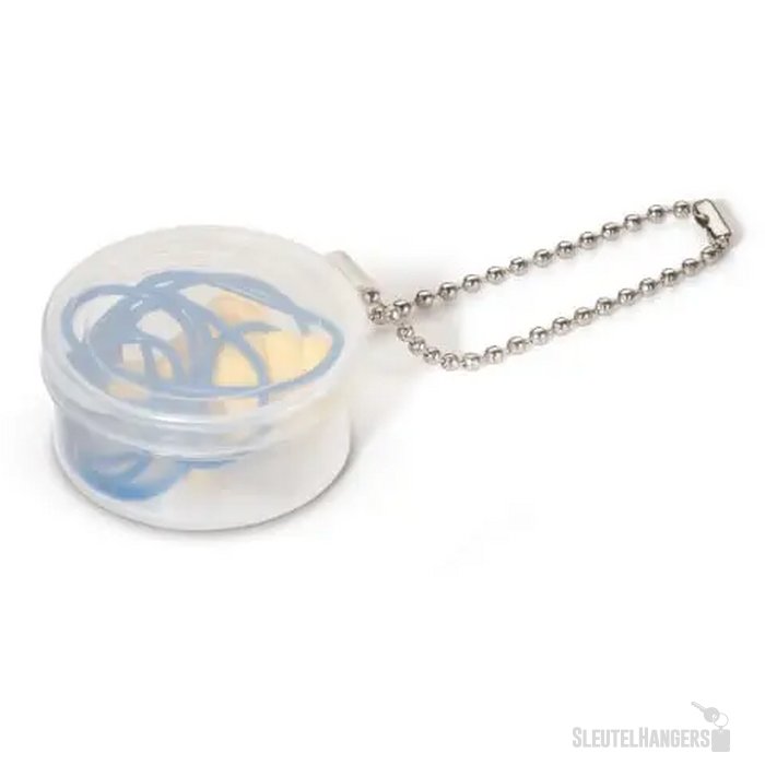 Oordopjes met koord blauw / geel