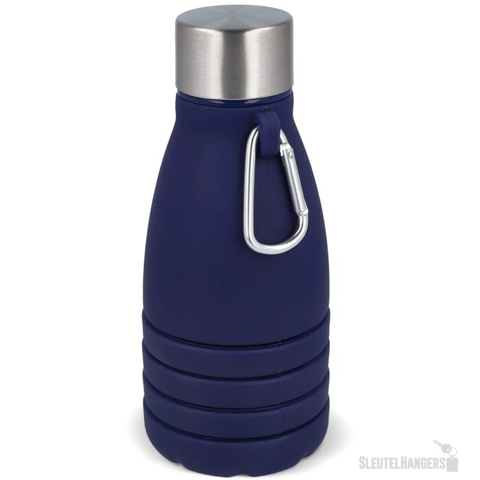 Opvouwbare Waterfles 550ml donkerblauw