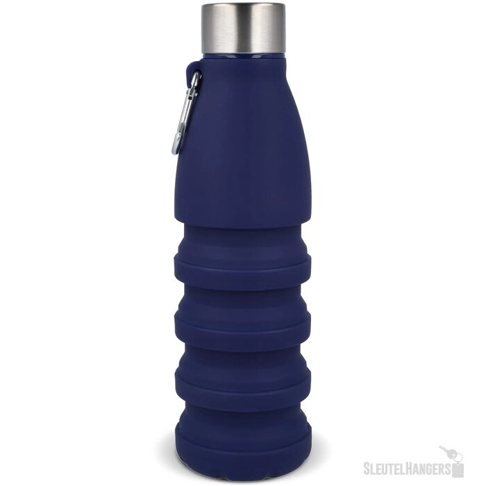 Opvouwbare Waterfles 550ml donkerblauw