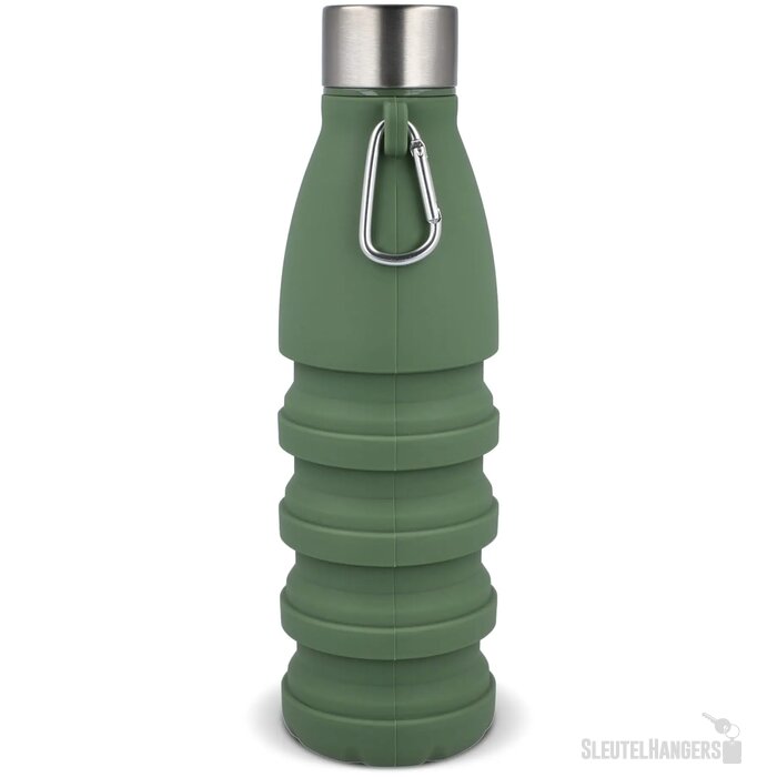 Opvouwbare Waterfles 550ml olijfgroen