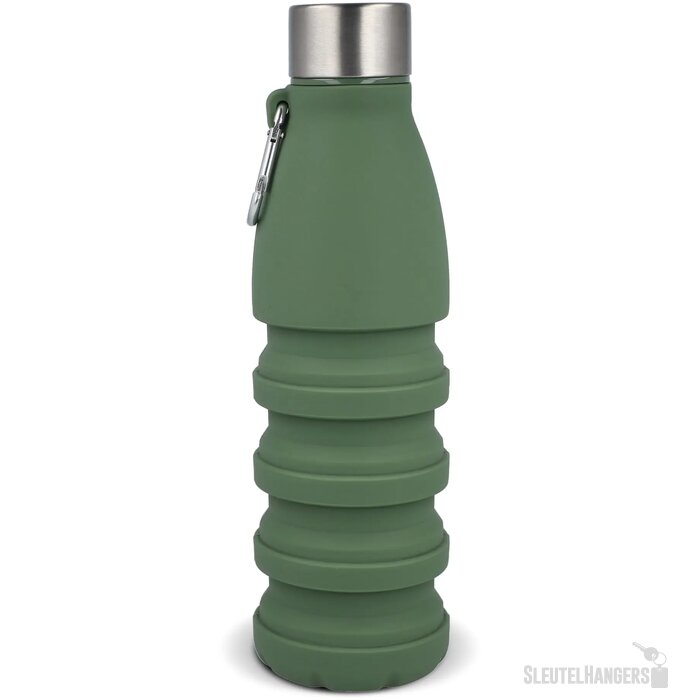 Opvouwbare Waterfles 550ml olijfgroen