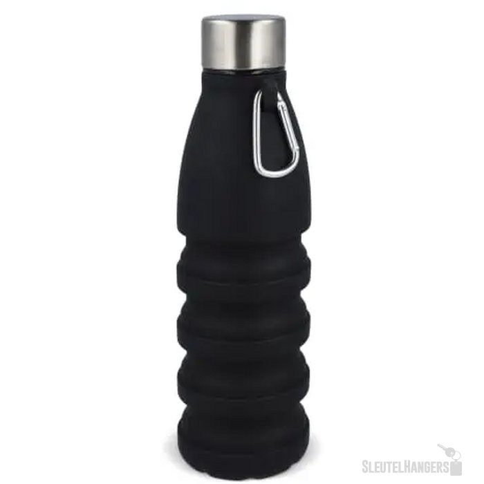 Opvouwbare Waterfles 550ml zwart