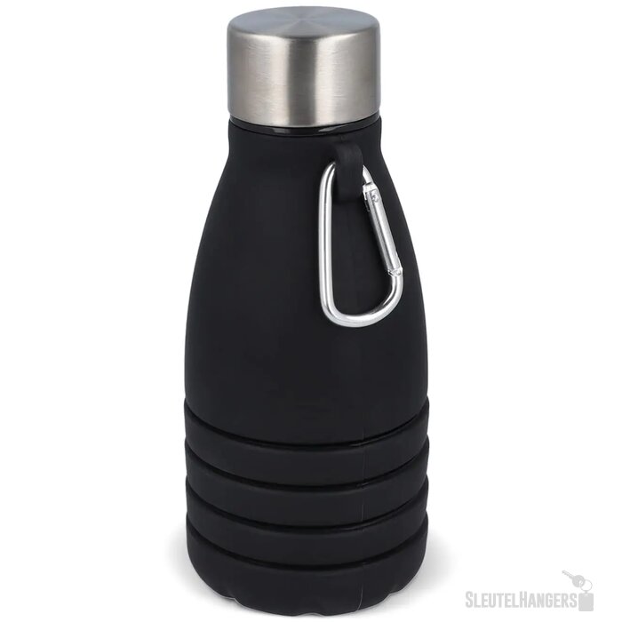 Opvouwbare Waterfles 550ml zwart