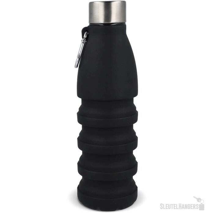 Opvouwbare Waterfles 550ml zwart