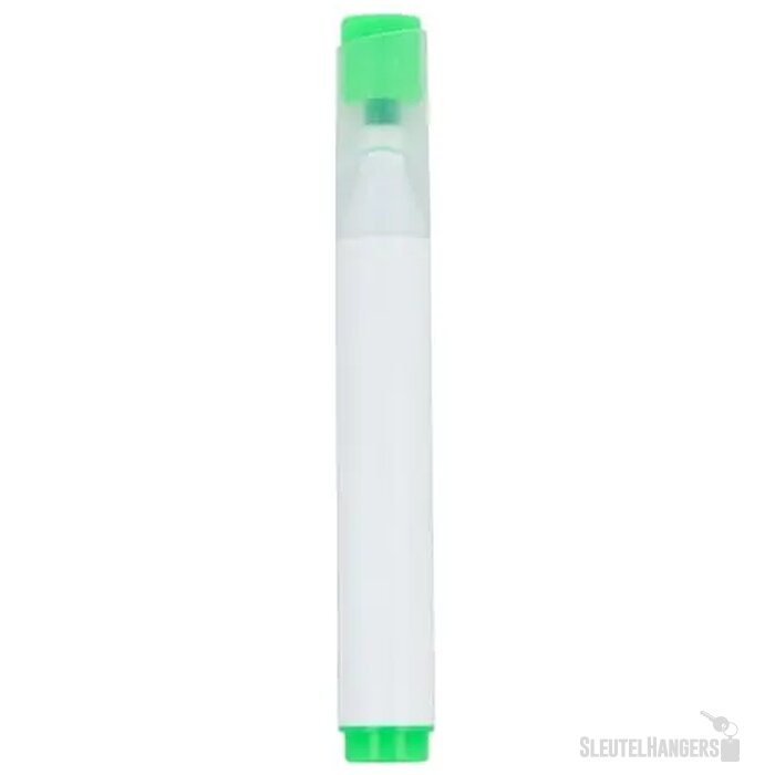 Ovale tekstmarker groen