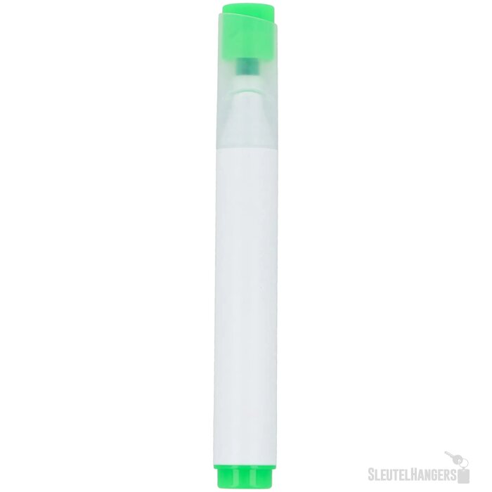 Ovale tekstmarker groen