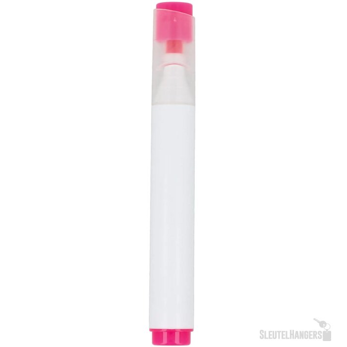 Ovale tekstmarker roze