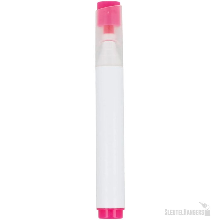 Ovale tekstmarker roze