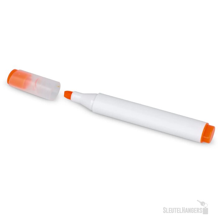 Ovale tekstmarker oranje