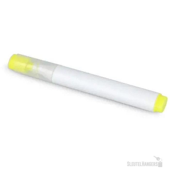 Ovale tekstmarker geel