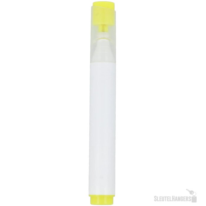 Ovale tekstmarker geel