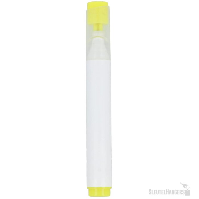 Ovale tekstmarker geel