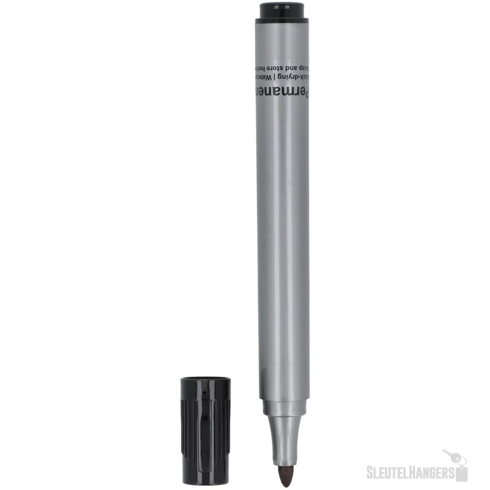 Permanent marker zwart