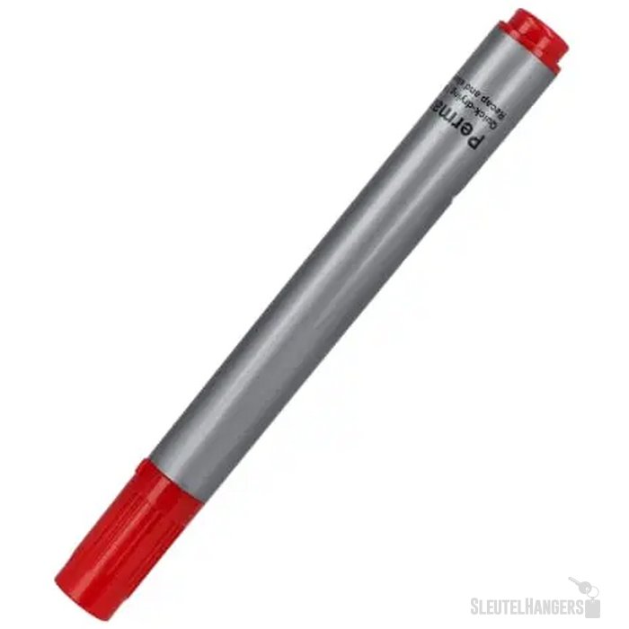 Permanent marker rood