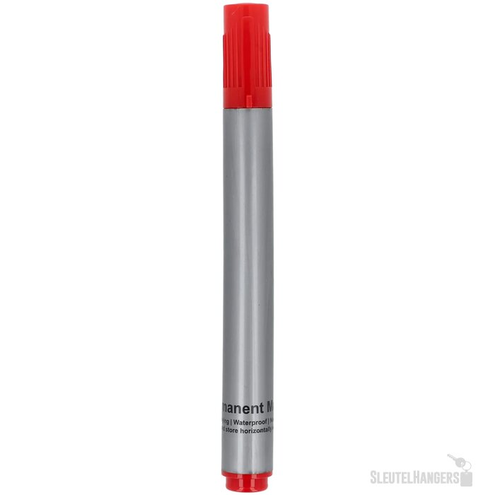 Permanent marker rood