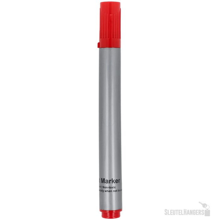 Permanent marker rood