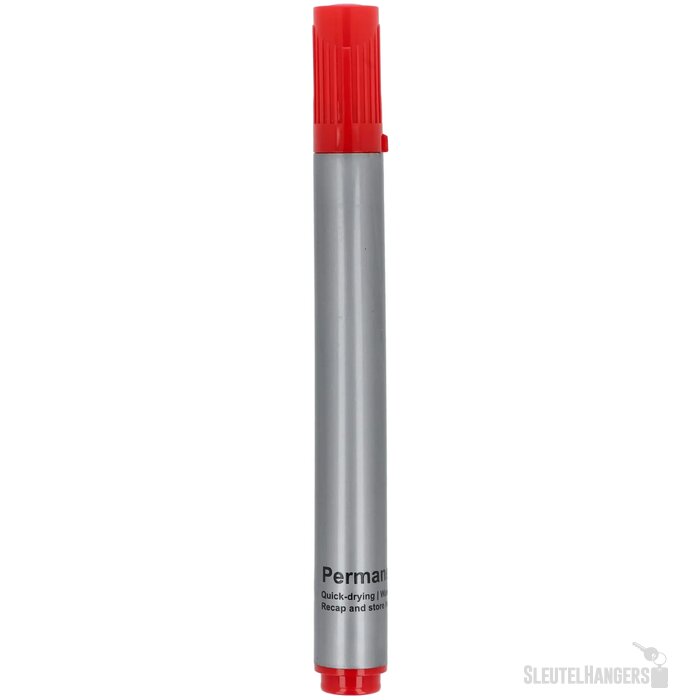 Permanent marker rood
