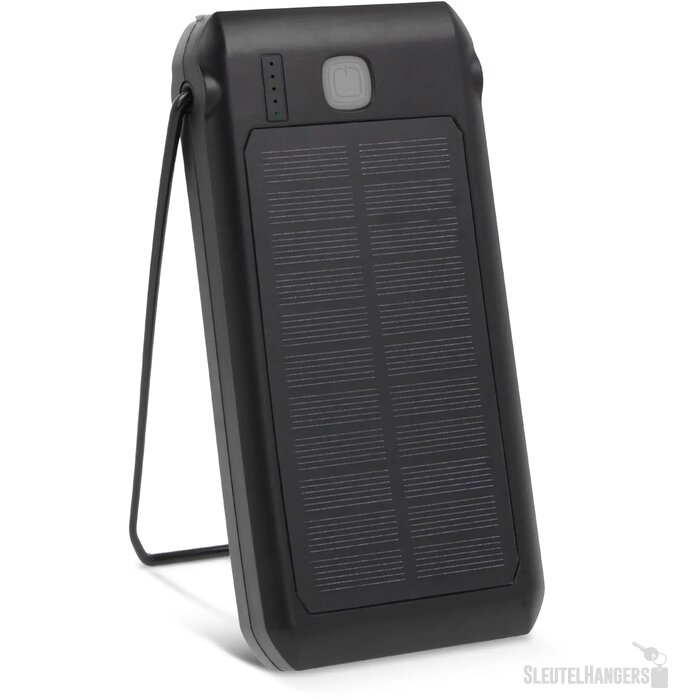 Quest Powerbank Zonne Energie 10000mAh zwart