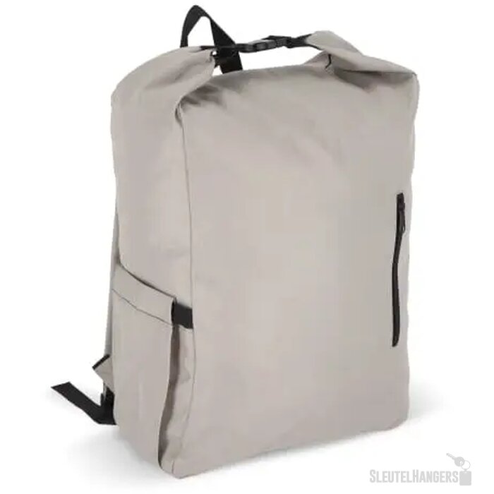 R-PET 600D Rolltop gesp rugzak 20L grijs