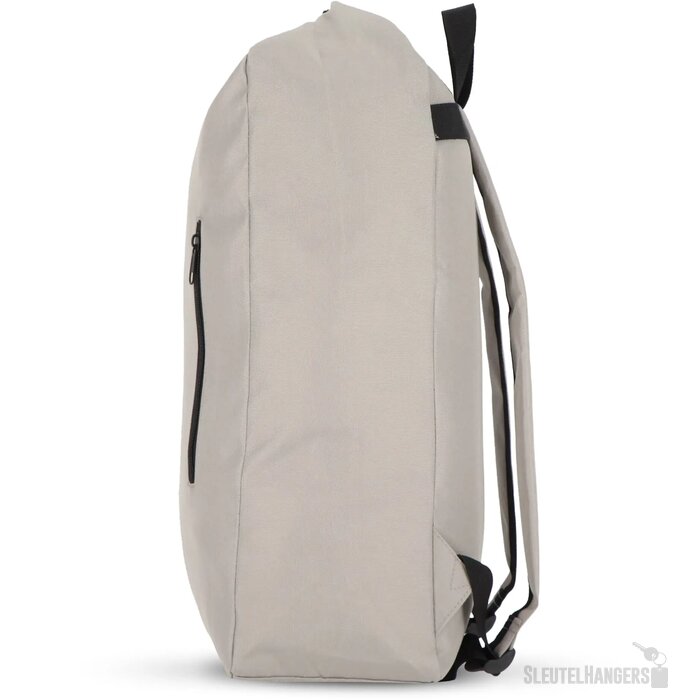 R-PET 600D Rolltop gesp rugzak 20L grijs