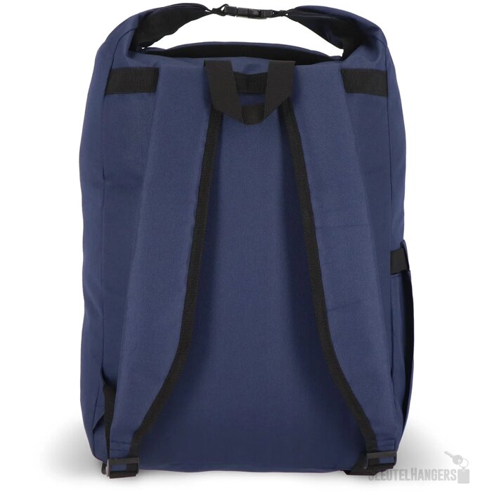 R-PET 600D Rolltop gesp rugzak 20L donkerblauw