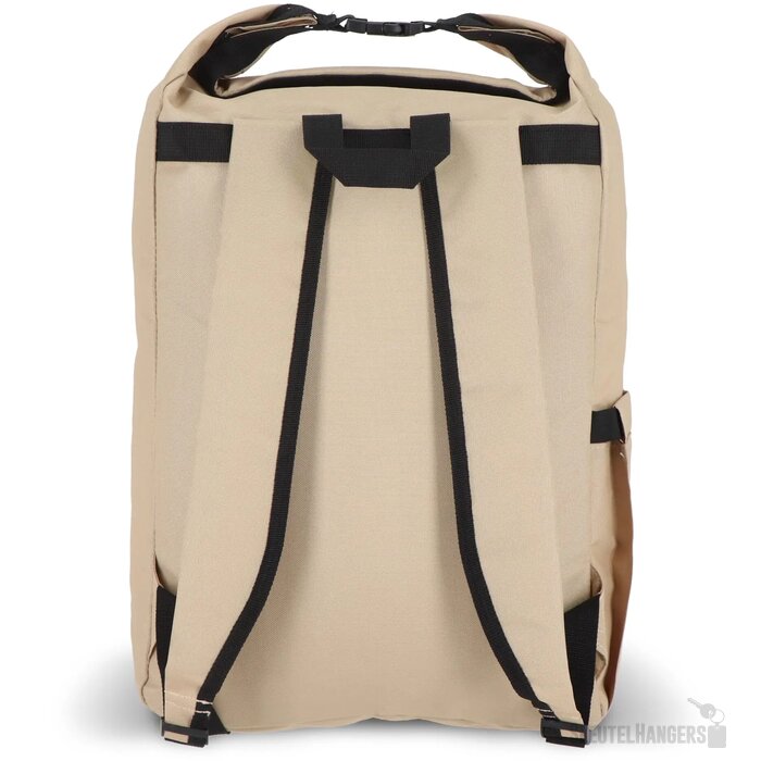 R-PET 600D Rolltop gesp rugzak 20L ecru