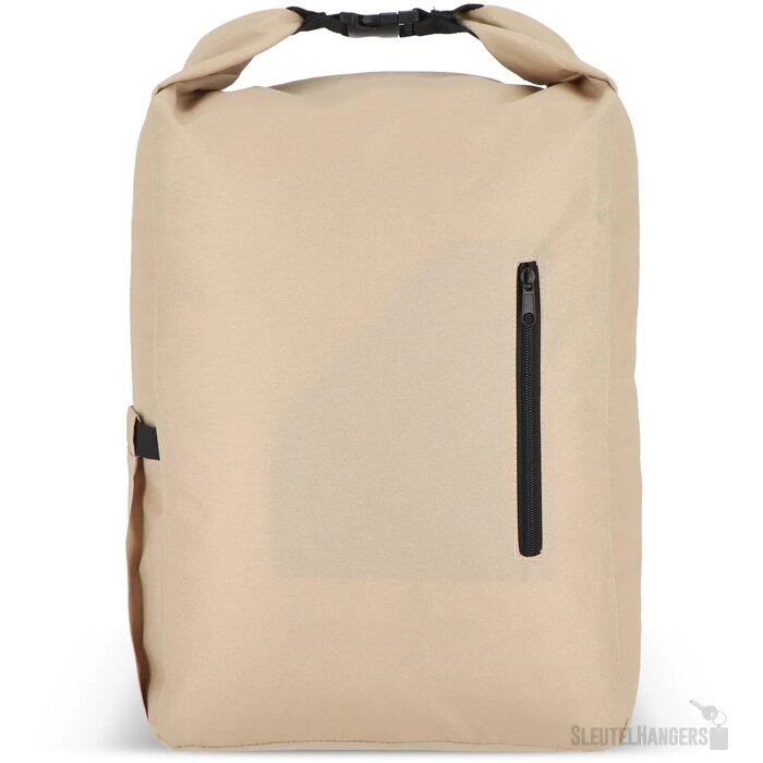 R-PET 600D Rolltop gesp rugzak 20L ecru