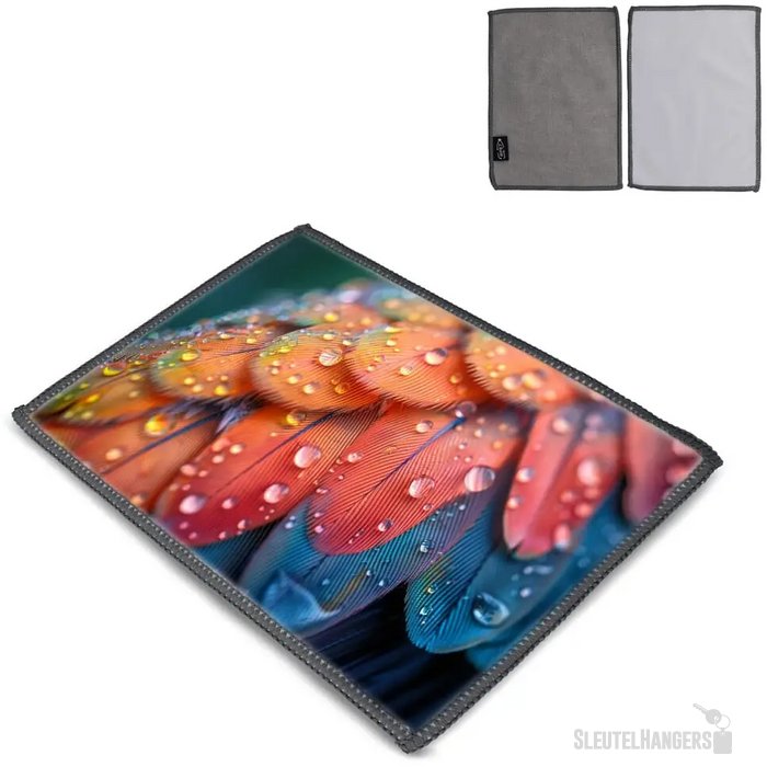 R-PET microvezel reinigingsdoek 13 x 18cm sublimatie
