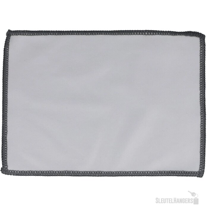 R-PET microvezel reinigingsdoek 13 x 18cm sublimatie wit