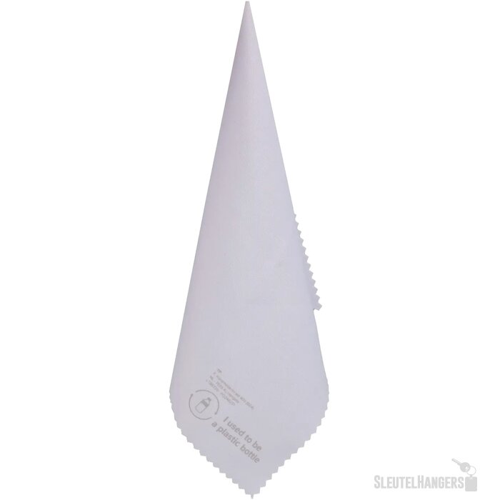 R-PET microvezel reinigingsdoek 15 x 15cm sublimatie wit