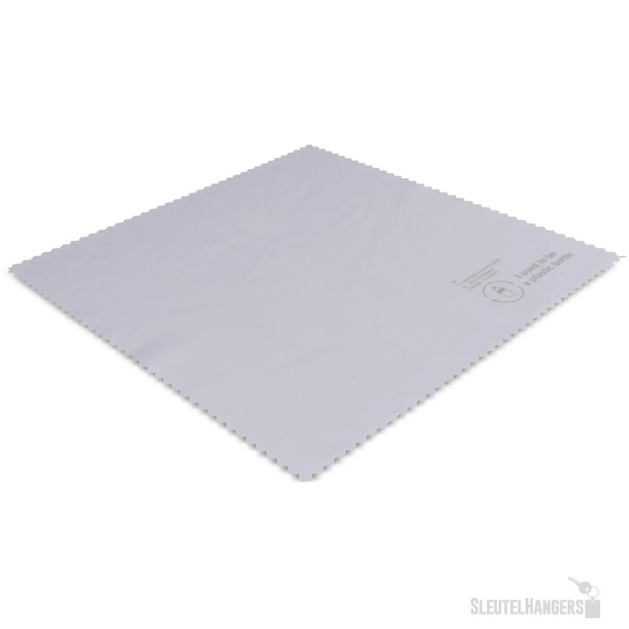 R-PET microvezel reinigingsdoek 15 x 15cm sublimatie wit