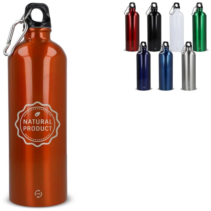 R-SS enkelwandige fles met karabijnhaak 750ml