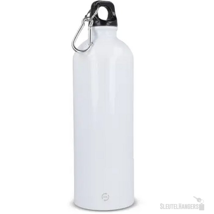 R-SS enkelwandige fles met karabijnhaak 750ml wit