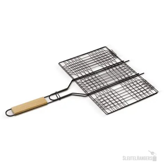 Rechthoekige barbecue grill hout