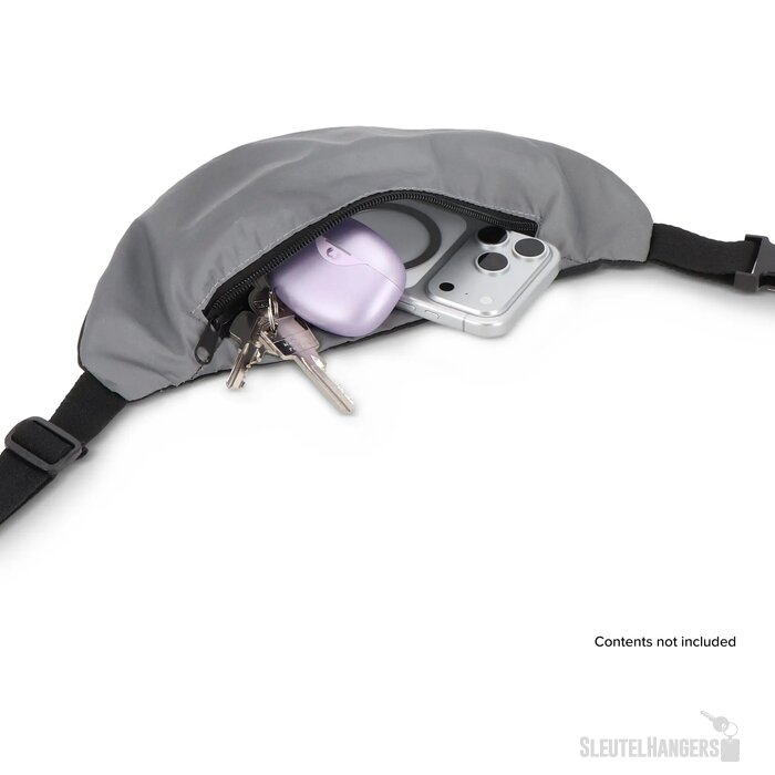 Reflective Zola Waist Bag grijs