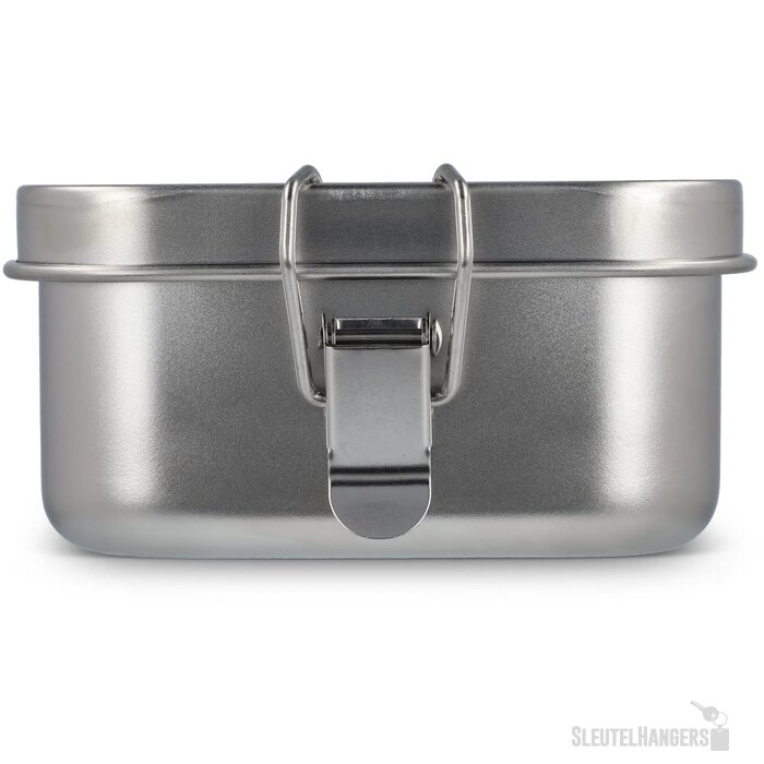 Roestvrij stalen lunchbox zilver