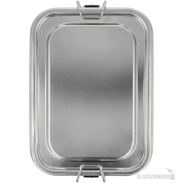 Roestvrij stalen lunchbox zilver