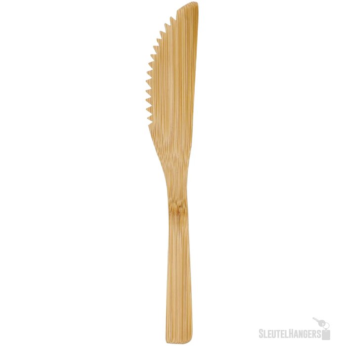Roestvrij stalen lunchbox met bamboo deksel zilver