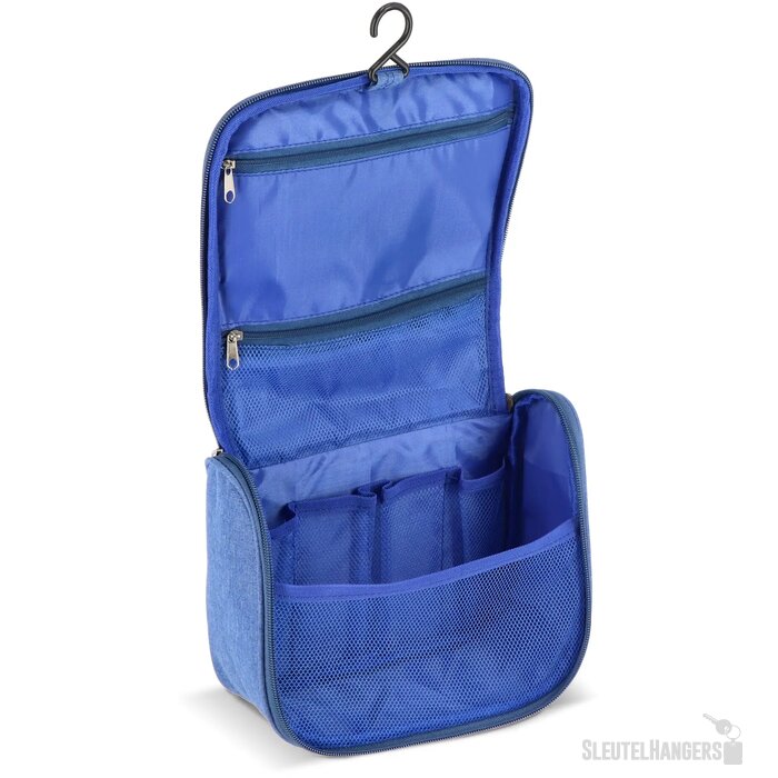 rPET 300D Kora toilettas voor op reis blauw