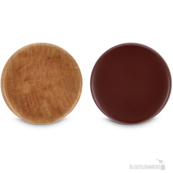 Sagaform Gurken Zout- en Pepermolen Set klein, 15cm donker rood