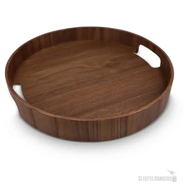 Sagaform Hanna Rond Dienblad 35cm bruin