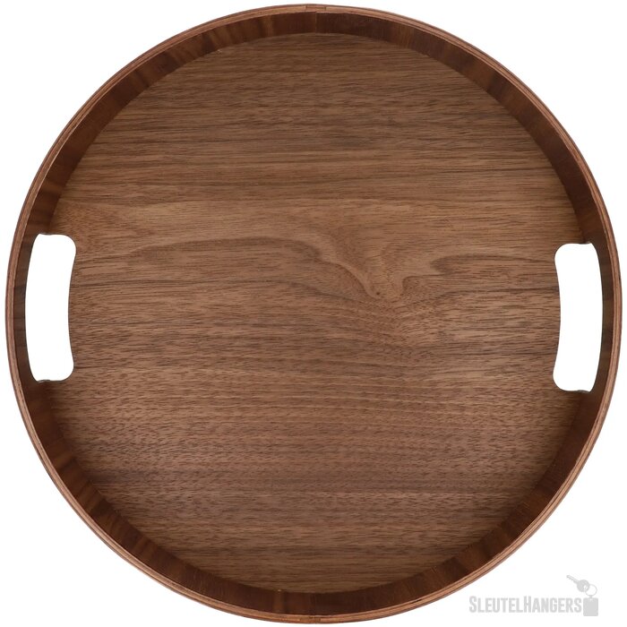 Sagaform Hanna Rond Dienblad 35cm bruin