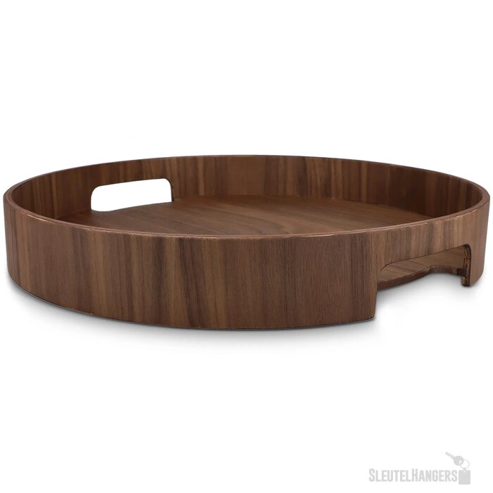 Sagaform Hanna Rond Dienblad 35cm bruin