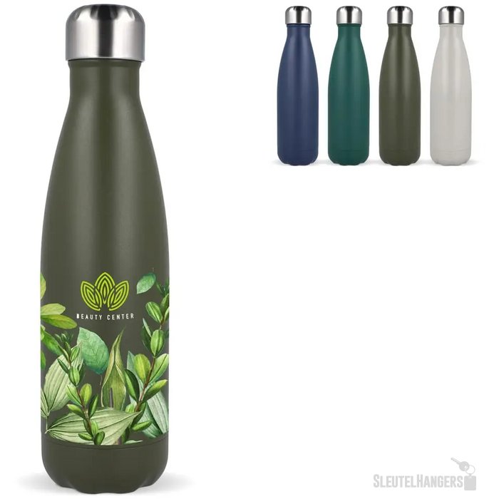 Sagaform Nils stalen fles gepoedercoat 500 ml